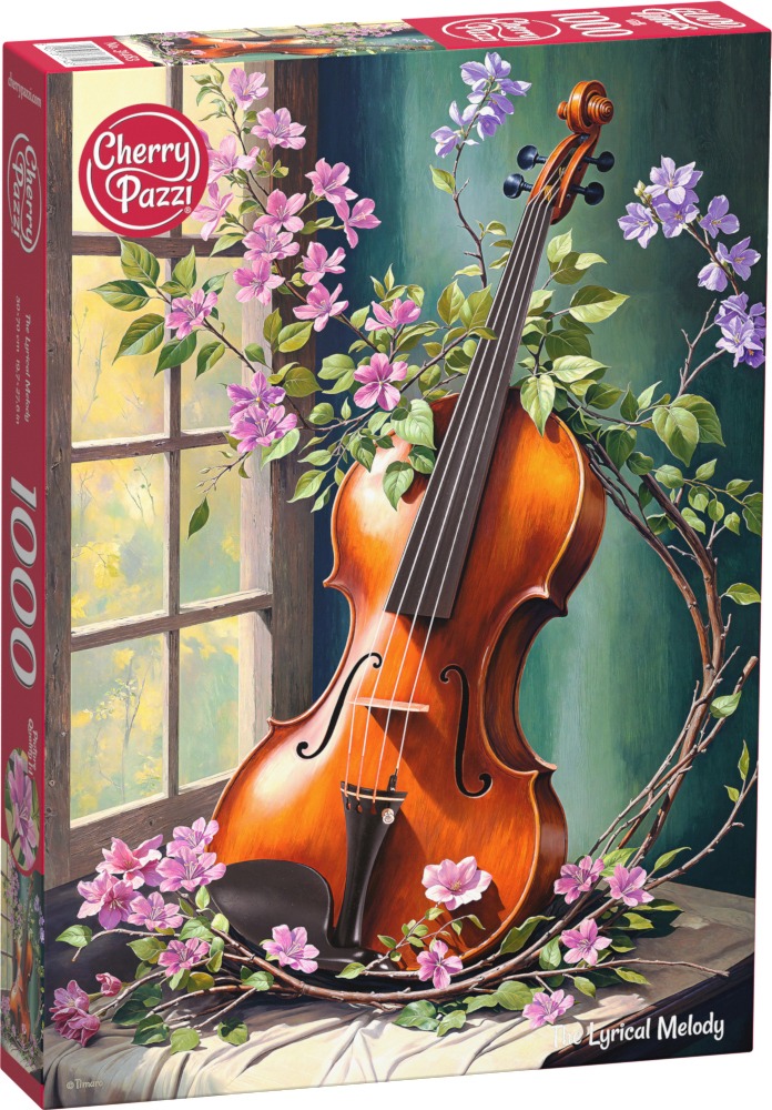 Puzzle Cherry Pazzi din 1000 piese - Melodia lirică