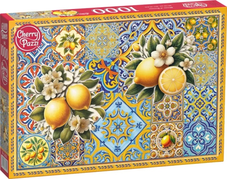 Puzzle Cherry Pazzi din 1000 piese - Mozaic de vară
