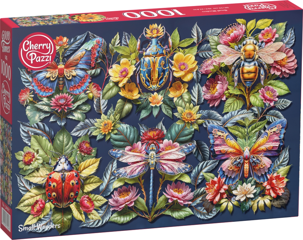 Puzzle Cherry Pazzi din 1000 piese - Micile minuni