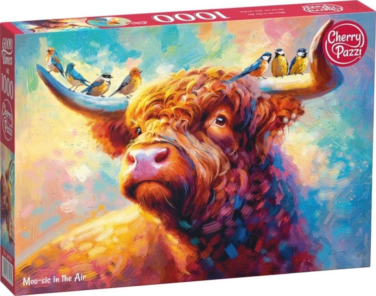 Puzzle Cherry Pazzi din 1000 piese - Muzică în aer