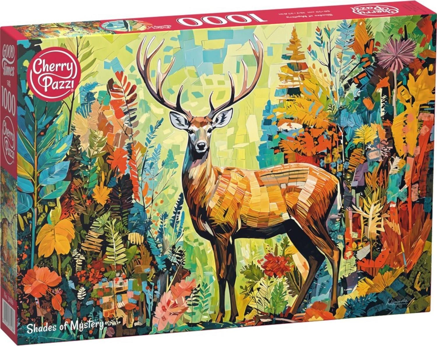 Puzzle Cherry Pazzi din  1000 piese - Nuanțe de mister
