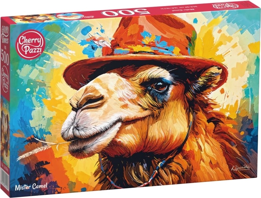 Puzzle Cherry Pazzi din  500 piese - Domnul Camilla