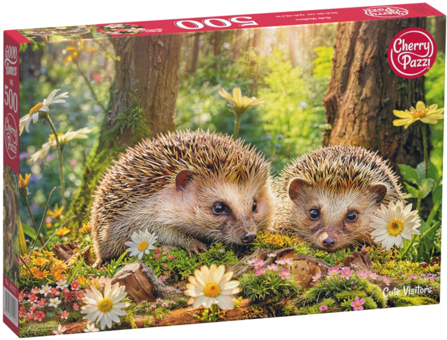 Puzzle Cherry Pazzi din 500 piese - Dulci vizitatori