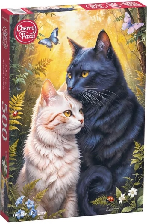 Puzzle Cherry Pazzi din  500 piese - Totul despre iubire