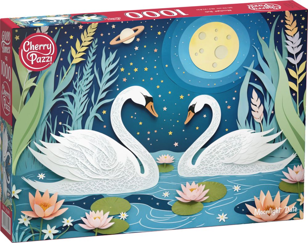 Puzzle Cherry Pazzi din 1000 piese - Întâlnire lunară