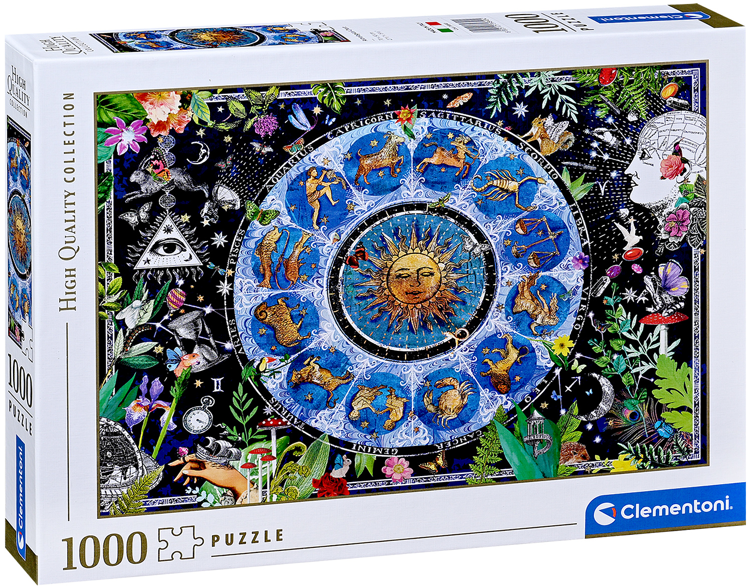 Puzzle Clementoni din 1000 piese - Harta astrologică