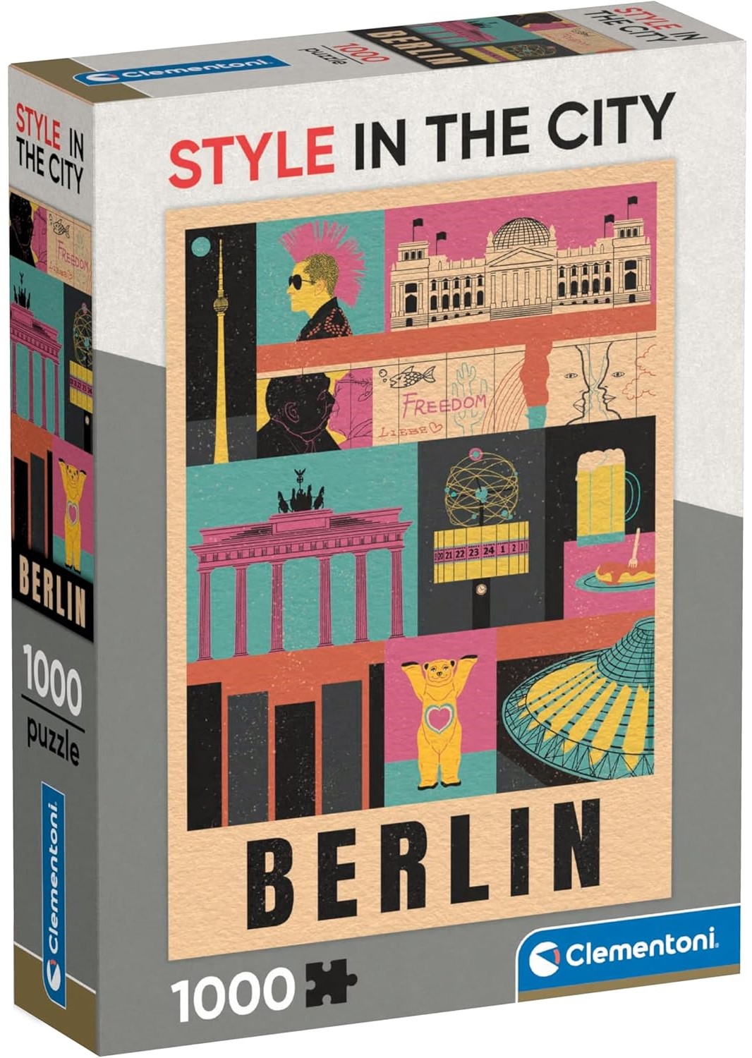 Puzzle Clementoni din  1000 piese - Berlin
