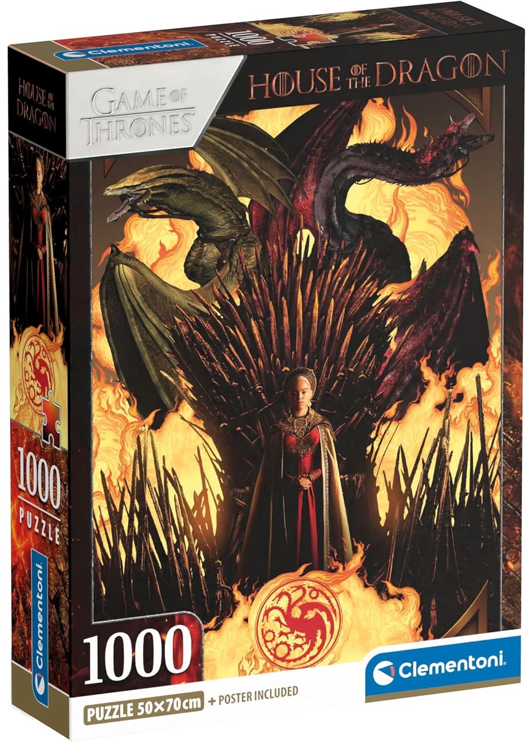 Puzzle  Clementoni din  1000 piese - Casă dragonului