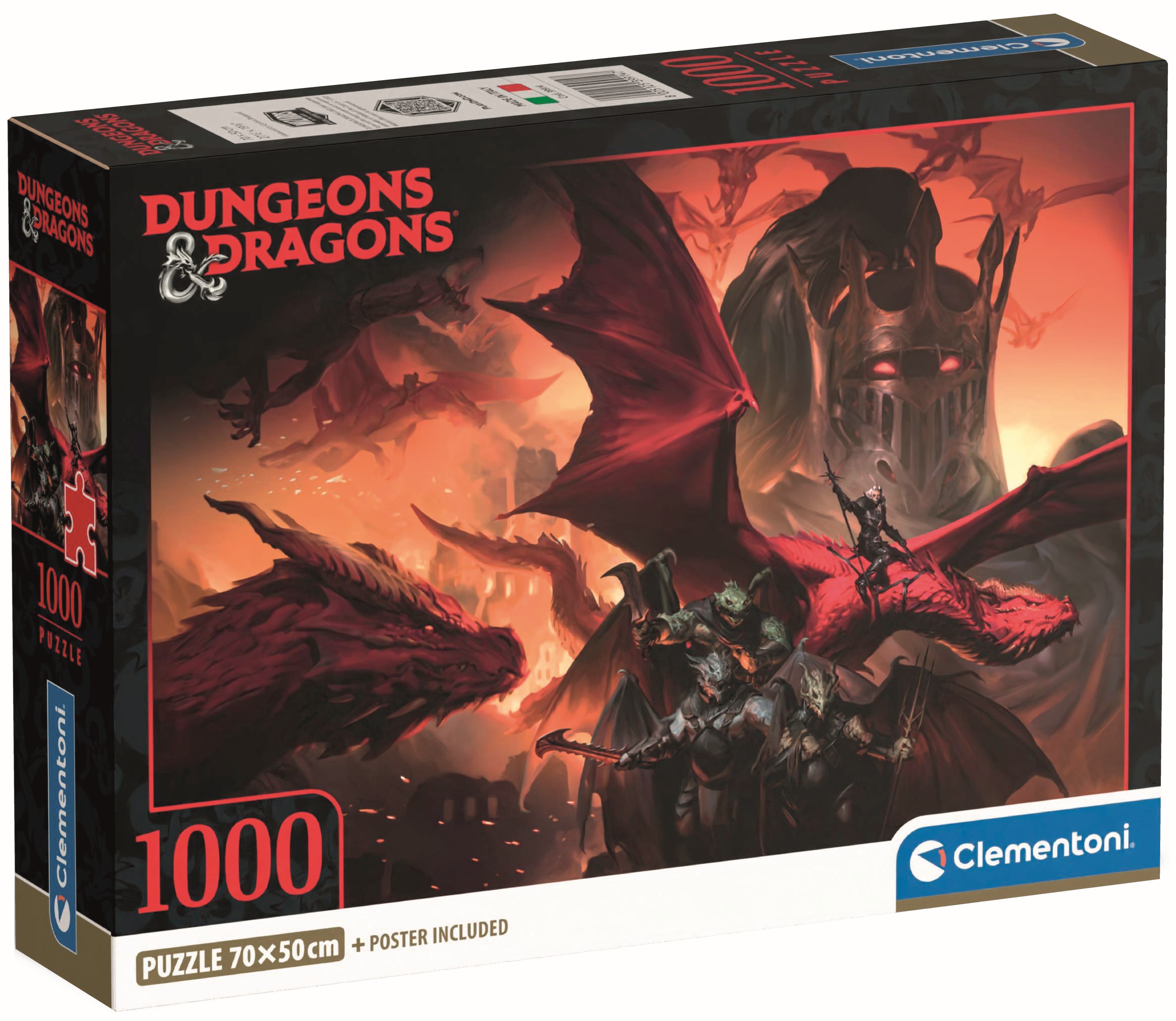 Puzzle Clementoni din 1000 piese - Dungeons & Dragons, tip 3