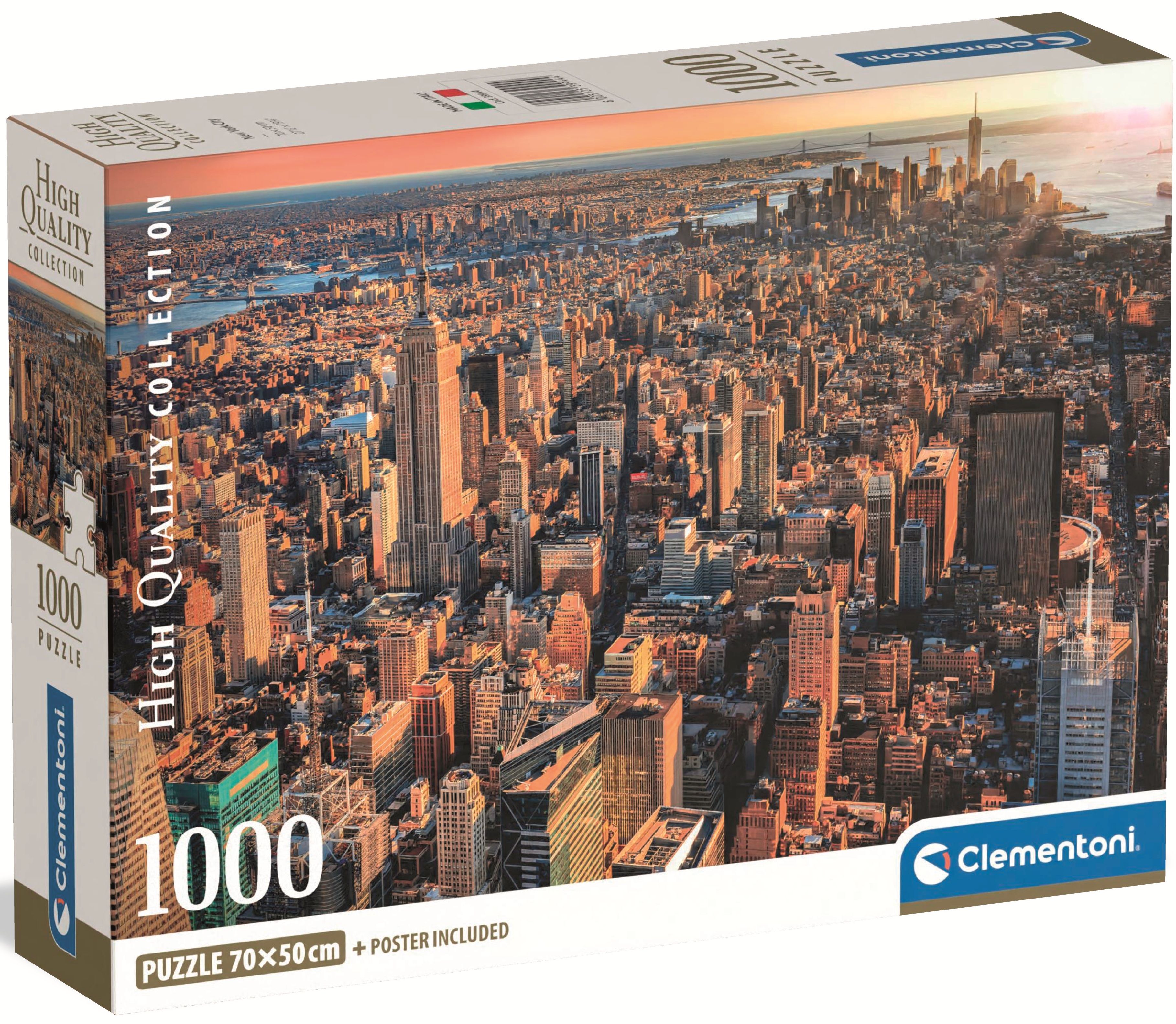 Puzzle Clementoni din 1000 piese - New York