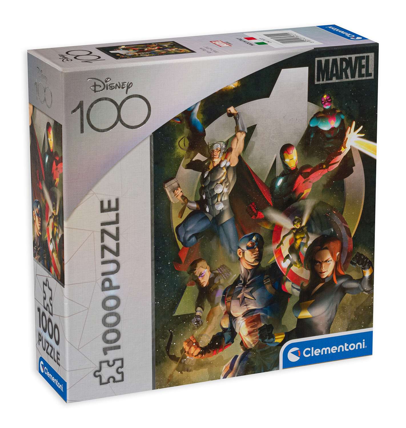 Puzzle Clementoni din 1000 de piese - Răzbunătorii