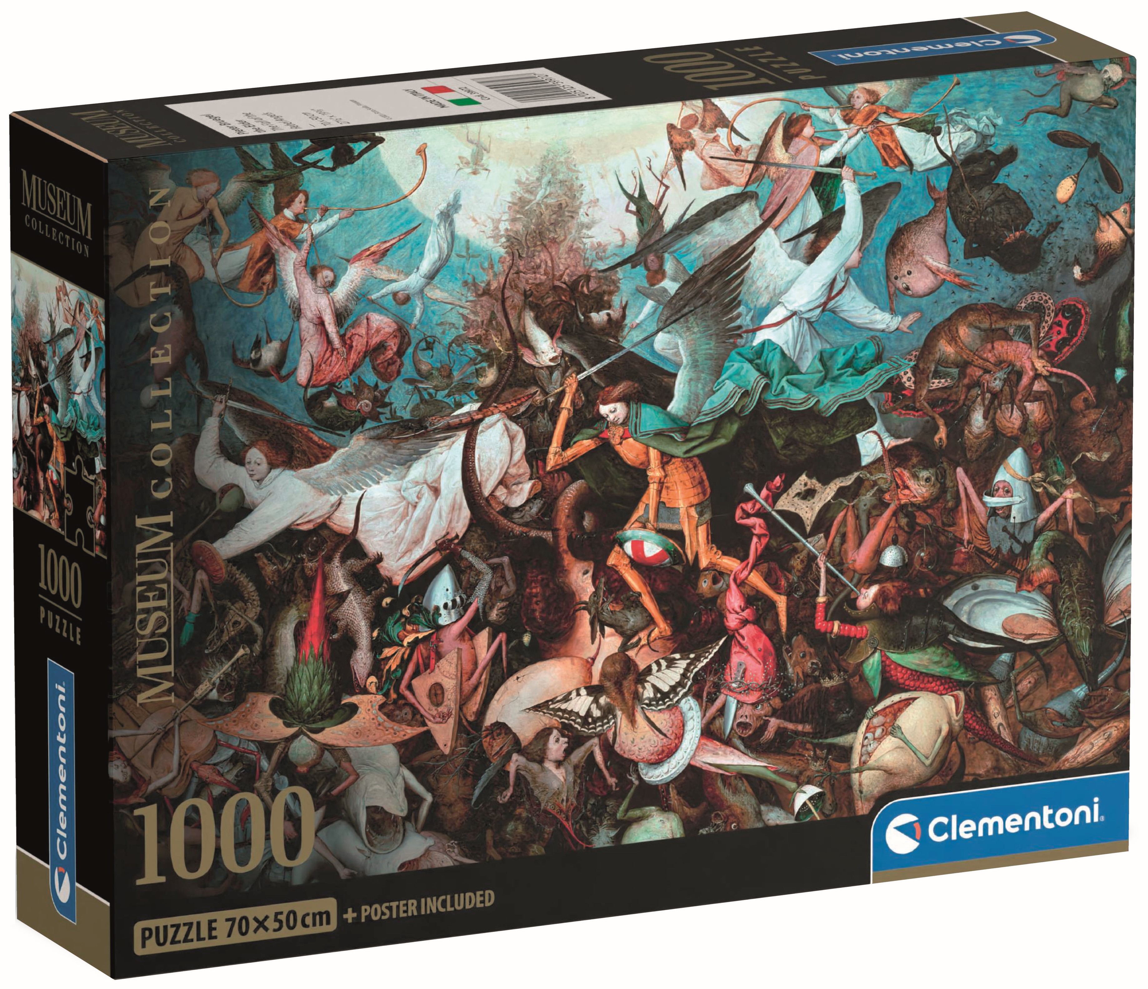 Puzzle Clementoni din 1000 piese - Căderea îngerilor rebeli