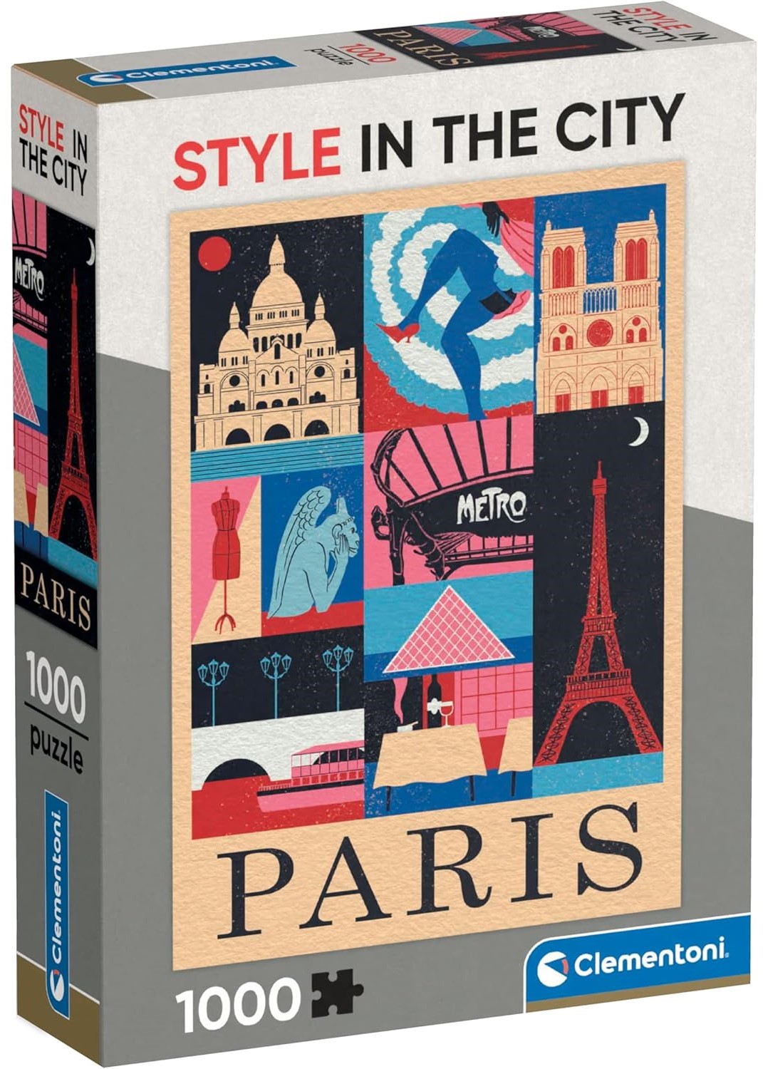 Puzzle Clementoni din  1000 piese - Paris