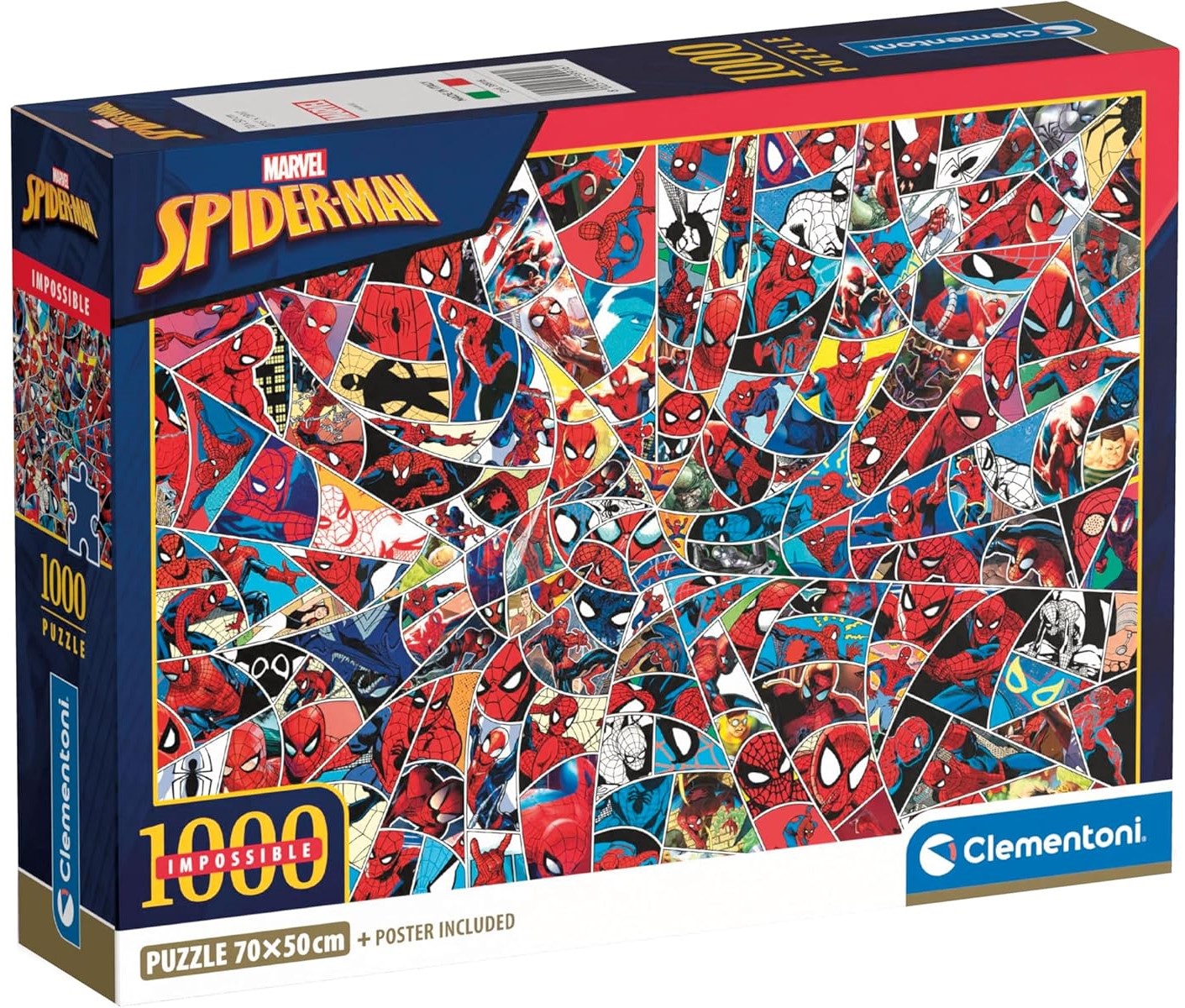 Puzzle Clementoni din 1000 piese - Pânza lui Spiderman