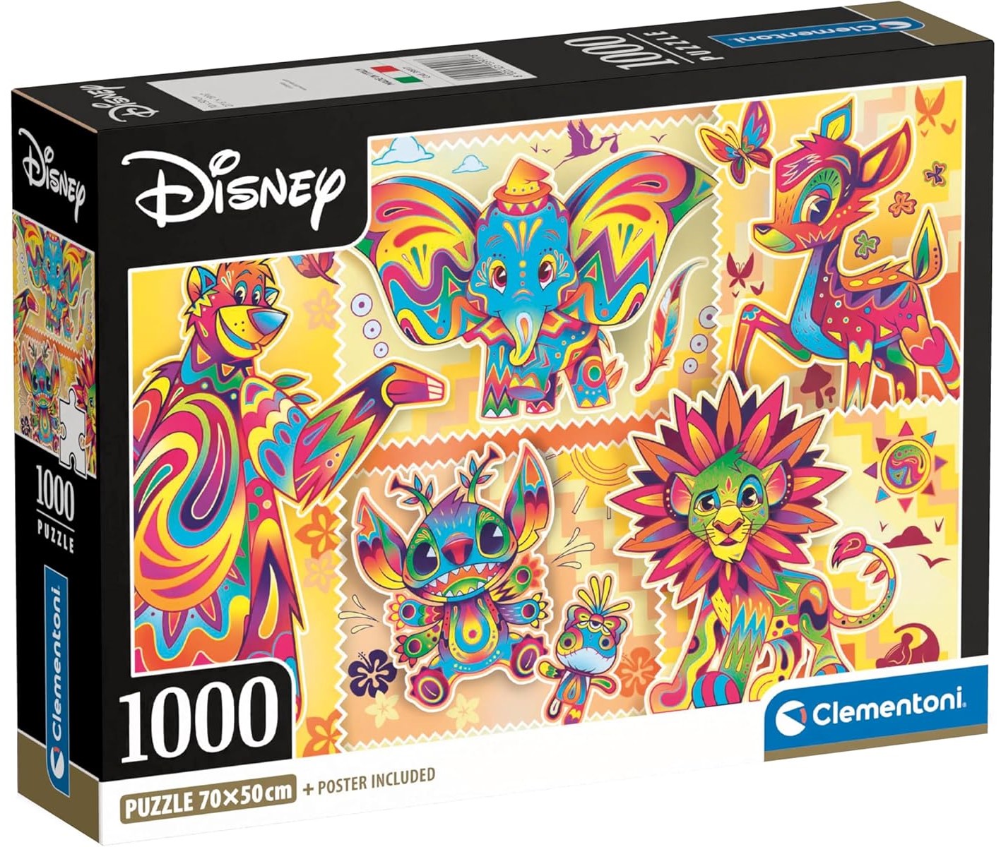 Puzzle Clementoni din 1000 piese - Sărbătoare plină de culoare