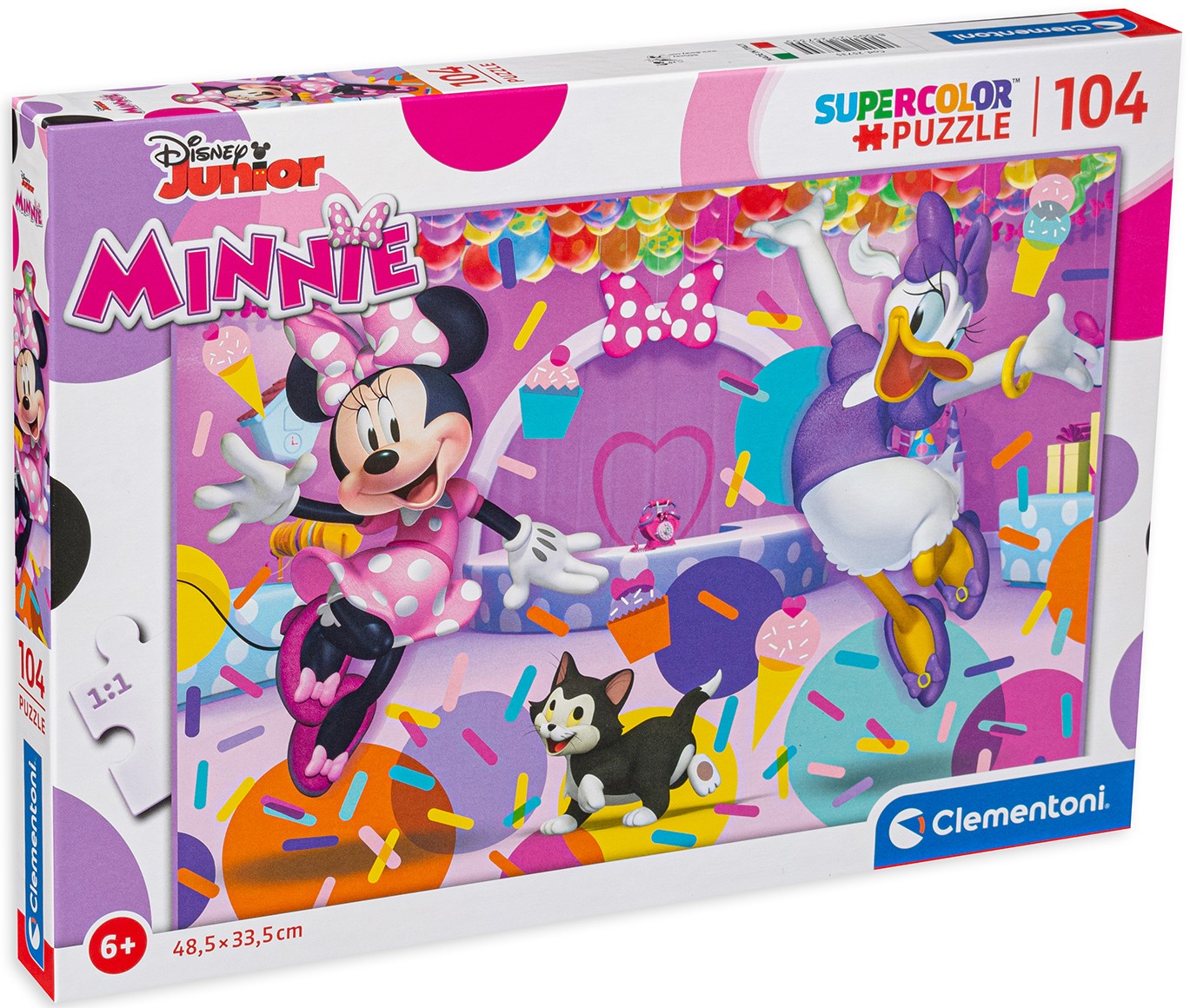 Puzzle Clementoni din 104 de piese - Minnie Mouse