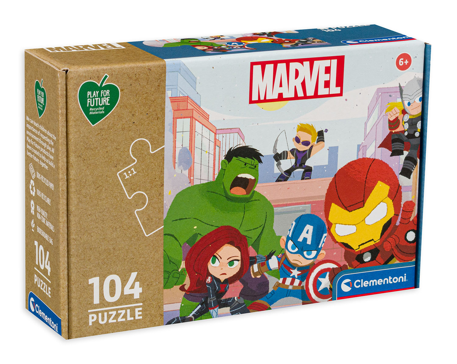 Puzzle Clementoni din 104 de piese - Razbunatorii