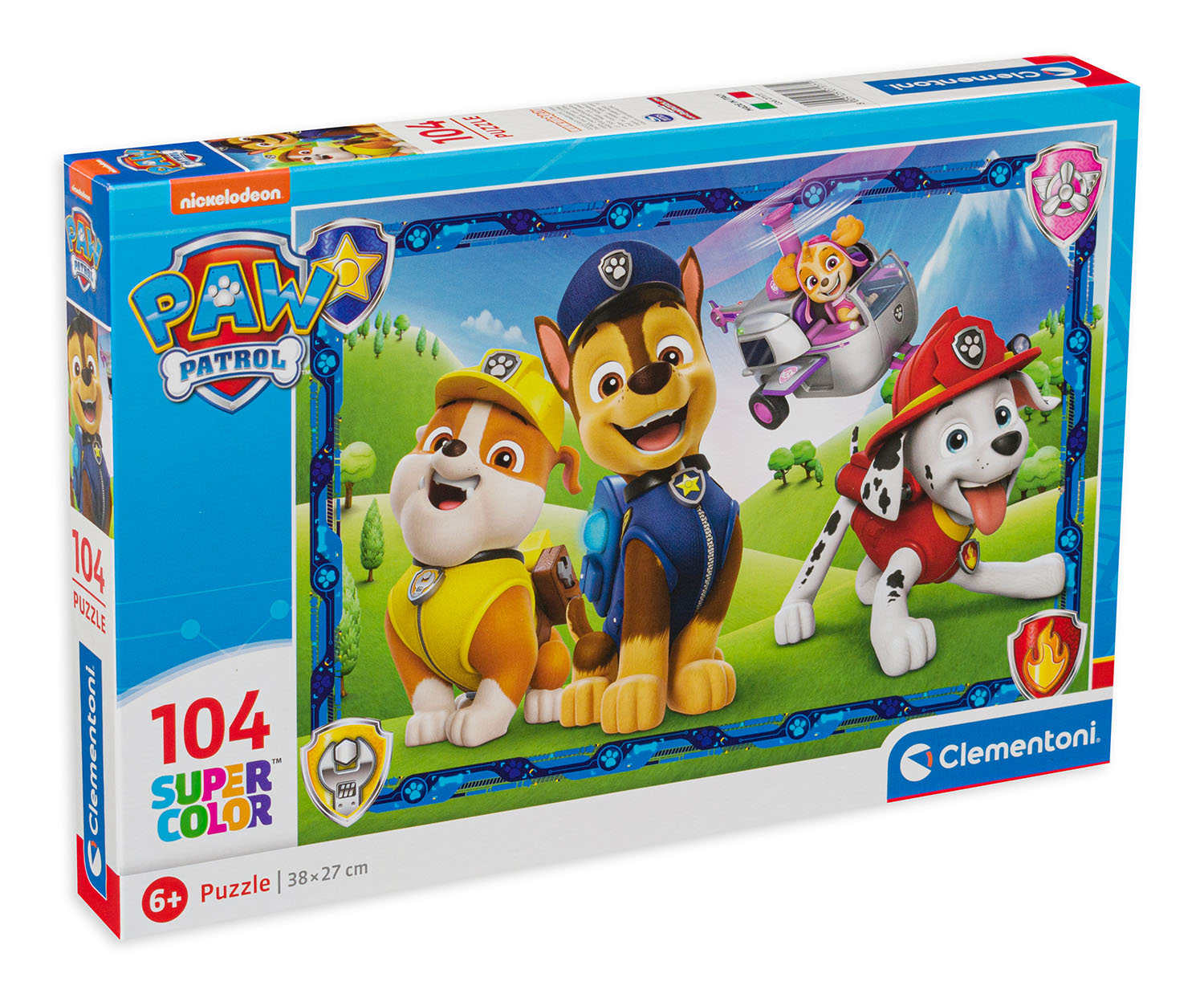 Puzzle Clementoni din 104 de piese - PAW Patrol 2