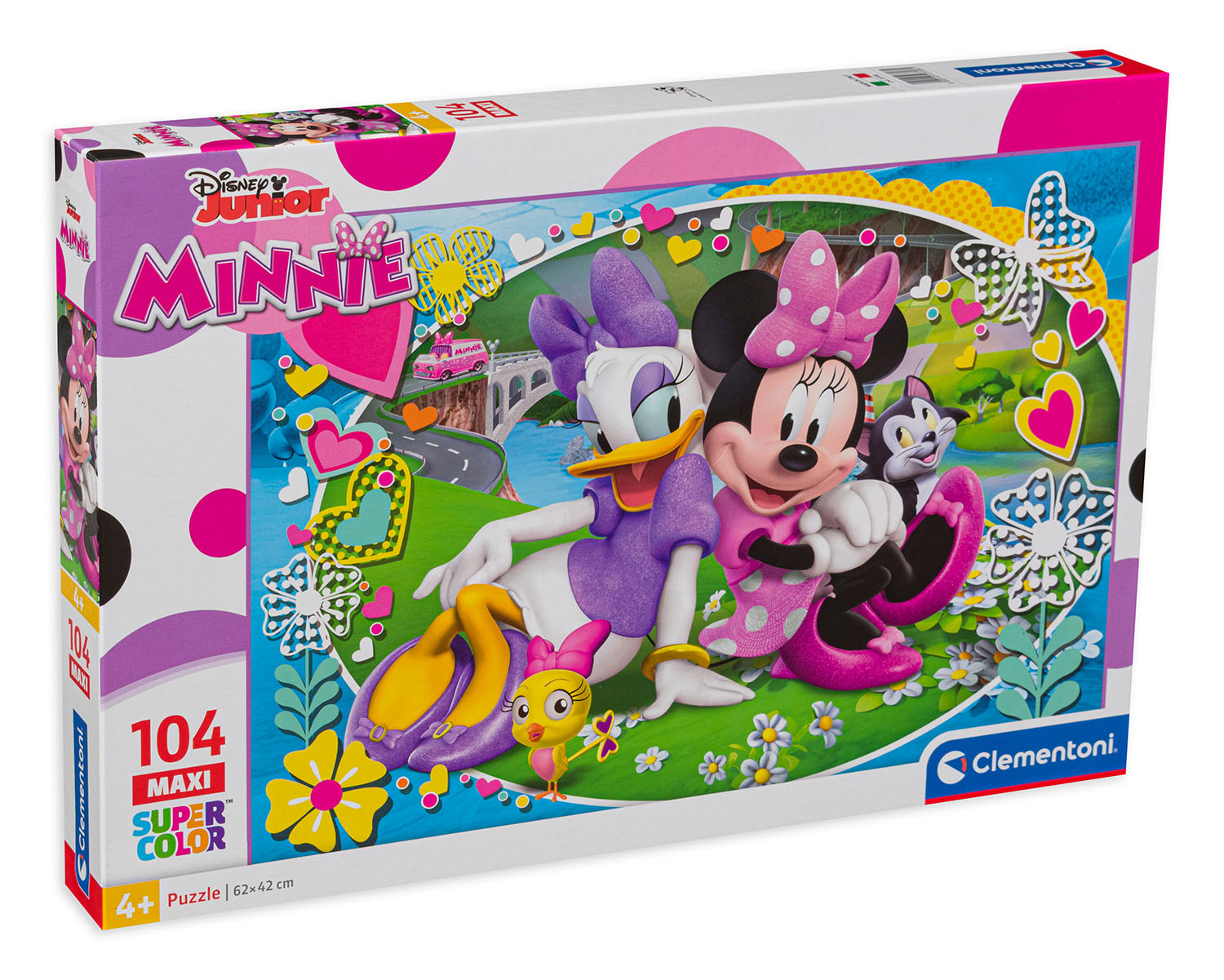 Puzzle Clementoni din 104 de maxi piese - Minni Mouse