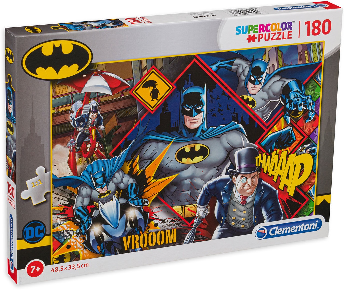 Puzzle Clementoni din 180 de piese - DC Batman