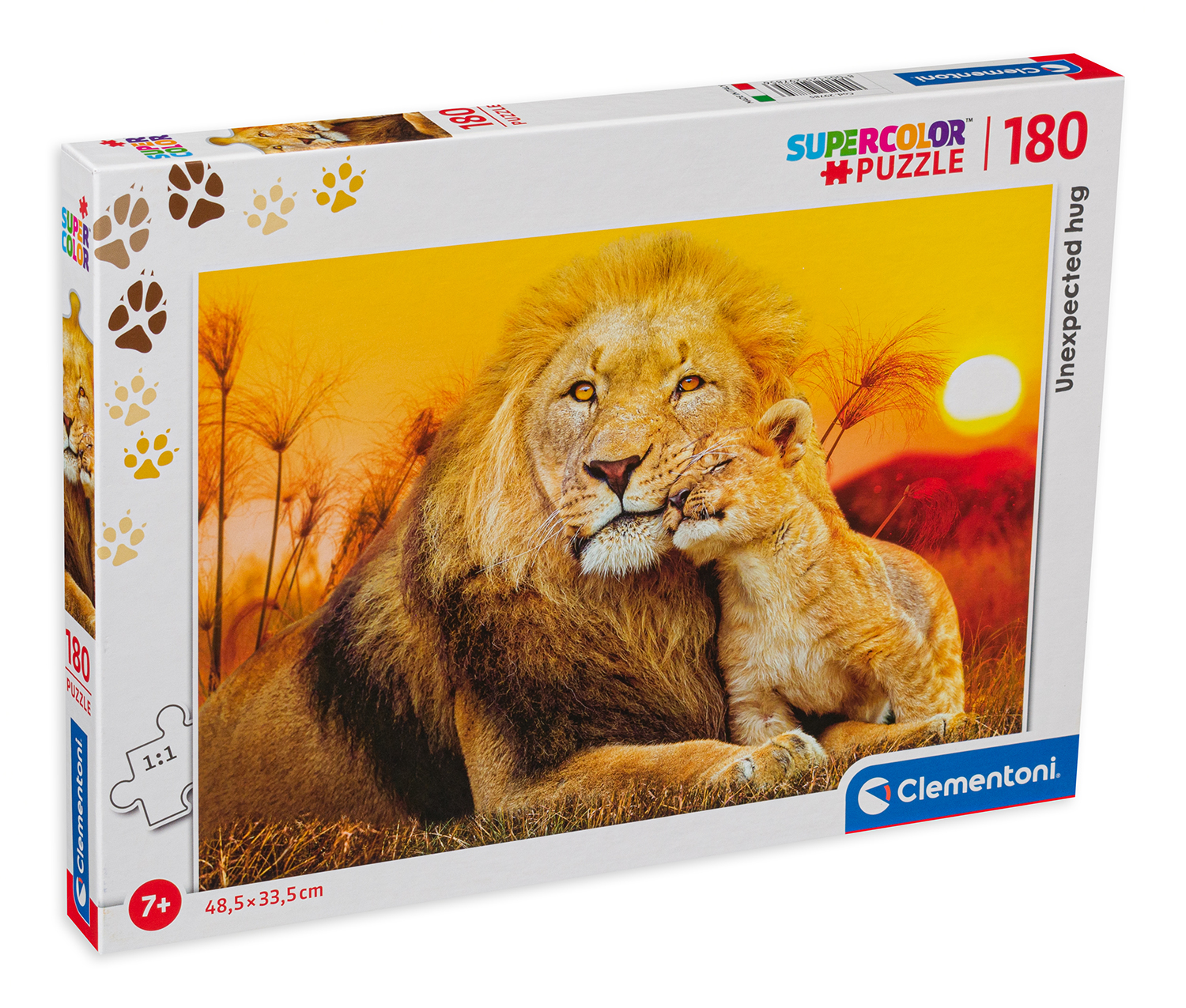 Puzzle Clementoni din 180 de piese - Îmbrățișare neașteptată