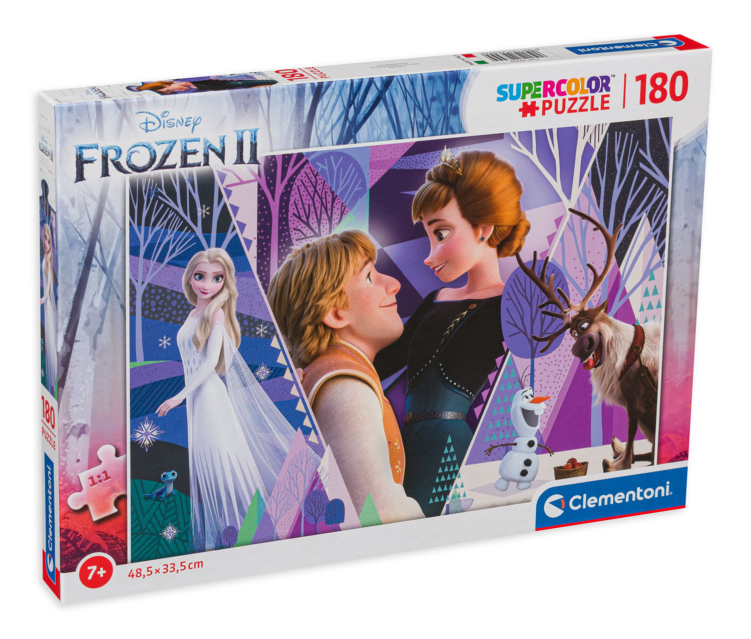 Puzzle Clementoni din 180 de piese - Frozen