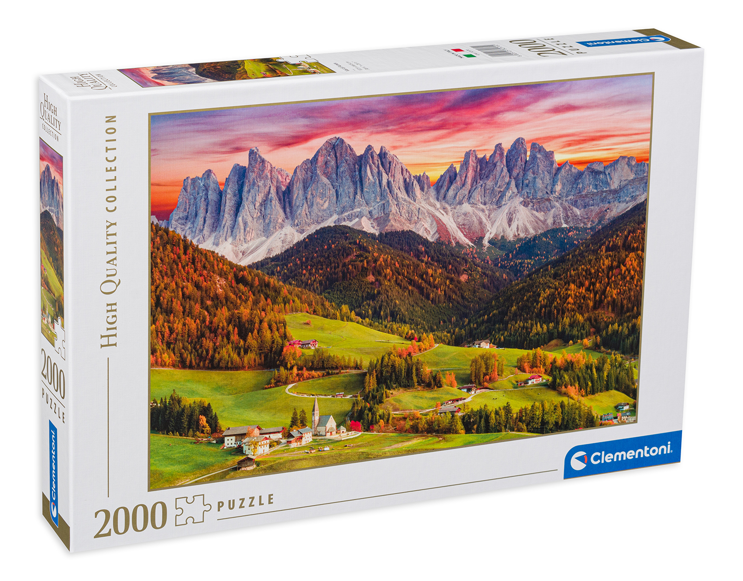 Puzzle Clementoni din 2000 de piese - Peisaj montan
