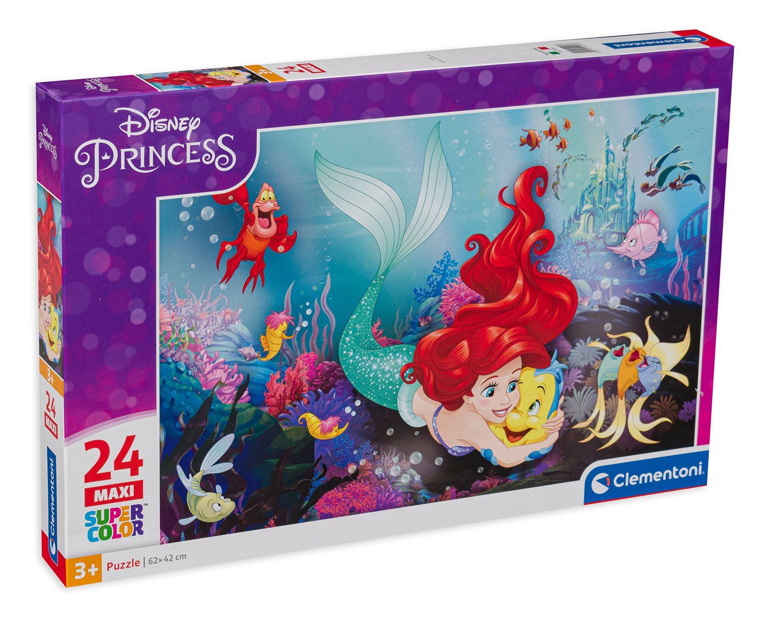 Puzzle Clementoni din 24 de piese - Mica sirenă