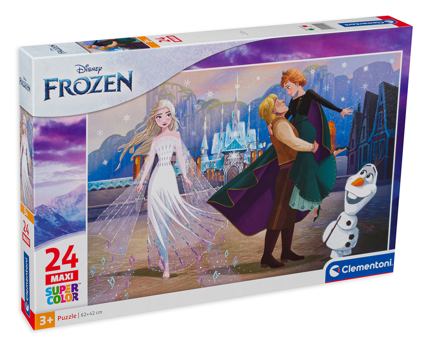 Puzzle Clementoni din 24 de piese - Regatul de gheață