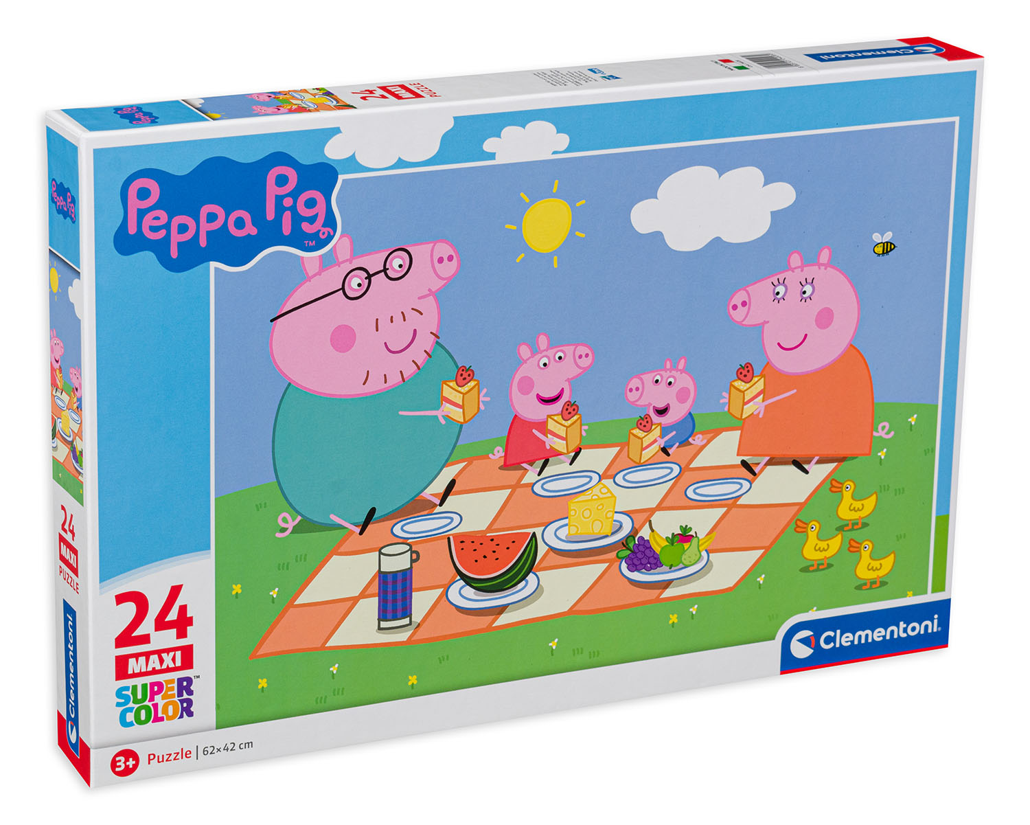 Puzzle Clementoni din 24 de maxi piese - Peppa Pig