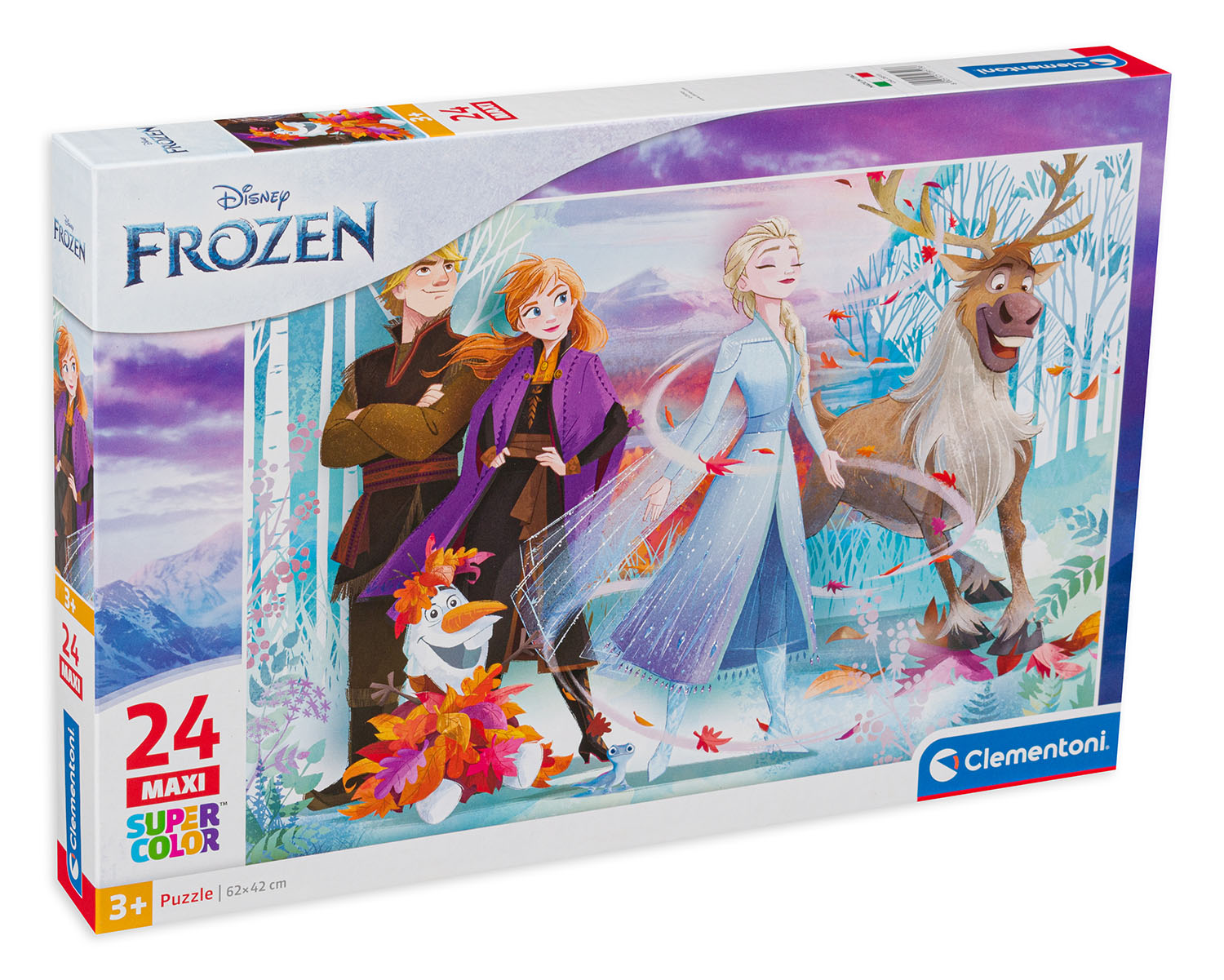 Puzzle Clementoni din 24 de maxi piese - Frozen 2