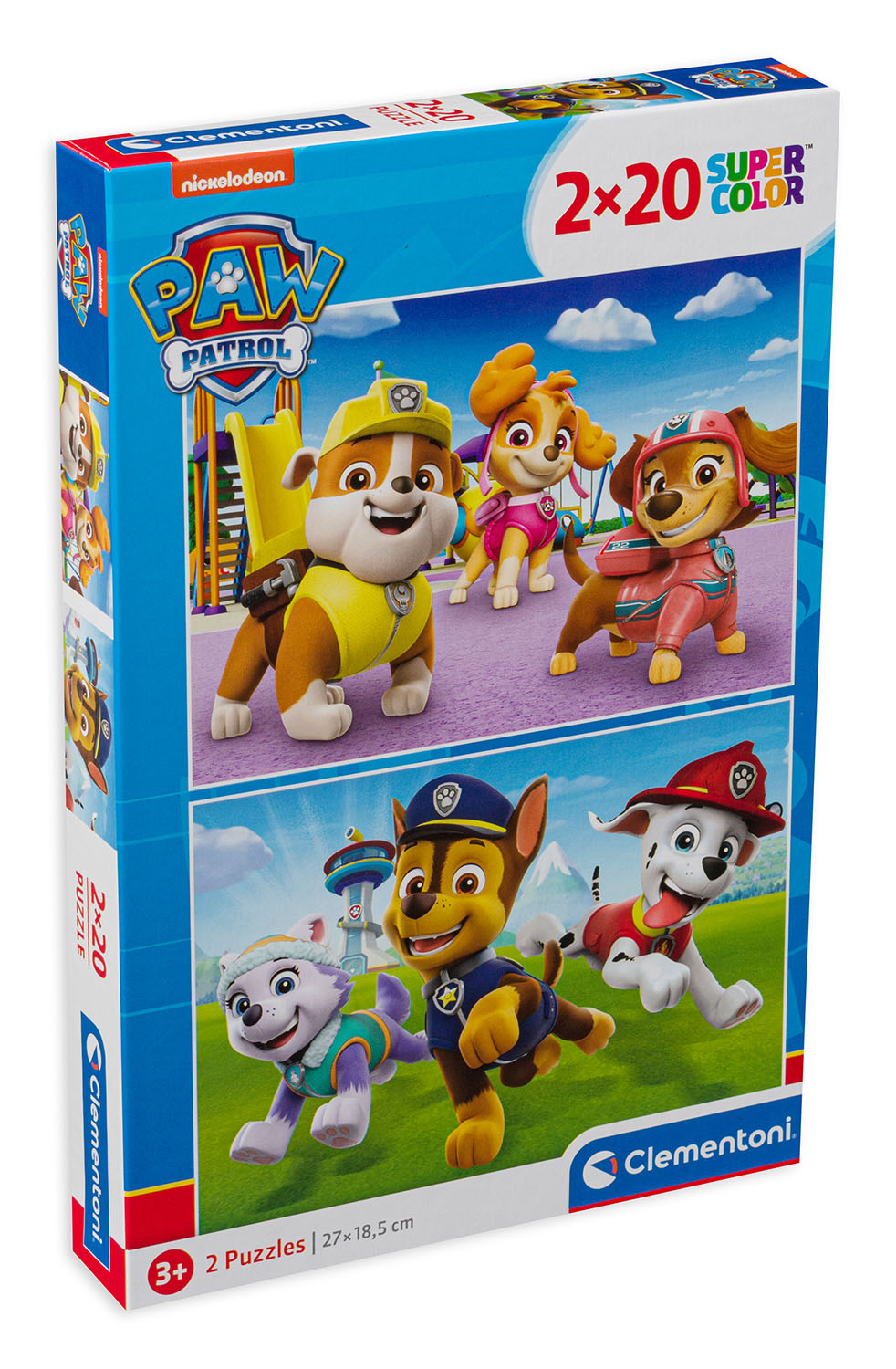 Puzzle Clementoni din 2 x 20 de piese - Paw Patrol