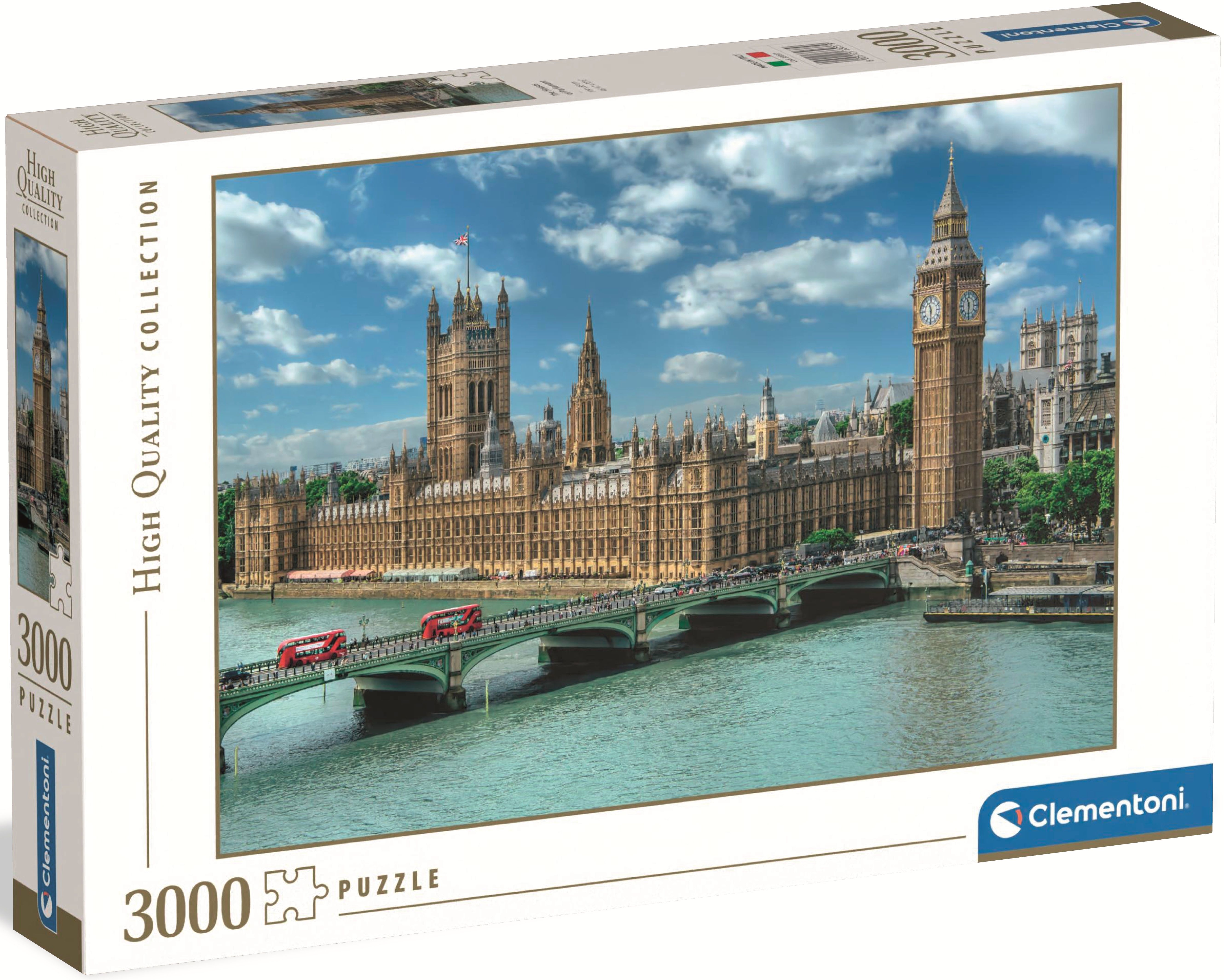 Puzzle Clementoni din 3000 piese - Palatul Westminster