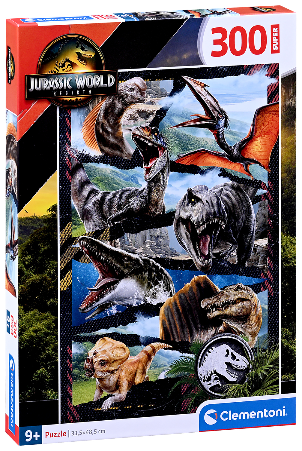 Puzzle Clementoni din 300 piese - Lumea Jurassică