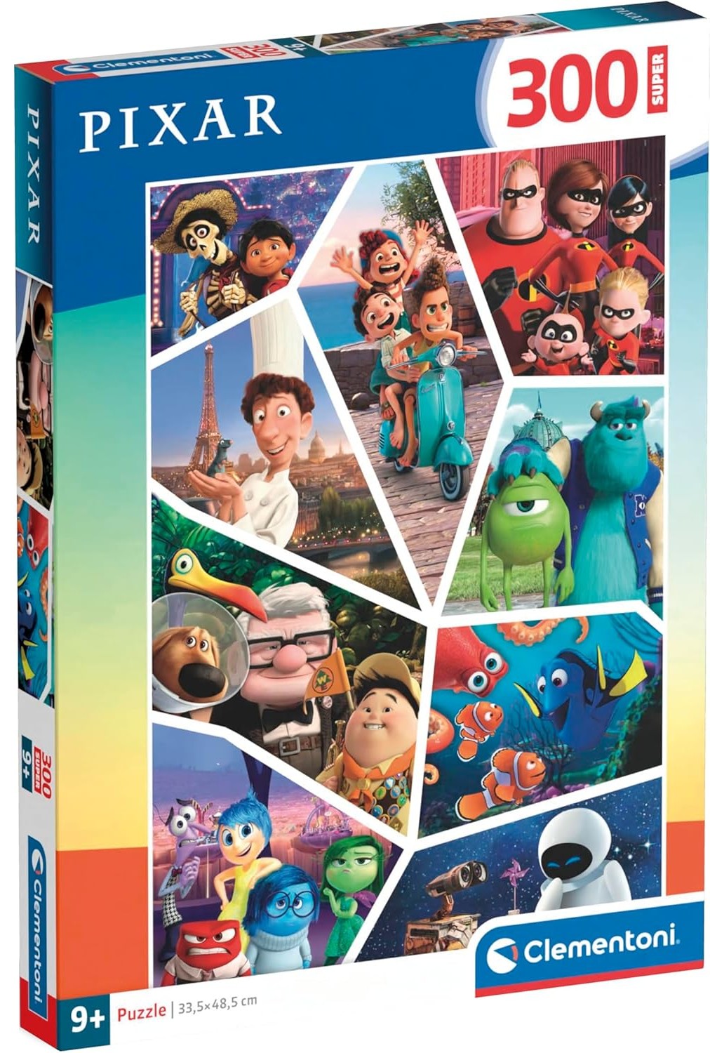 Puzzle Clementoni de 300 piese - Eroii Pixar