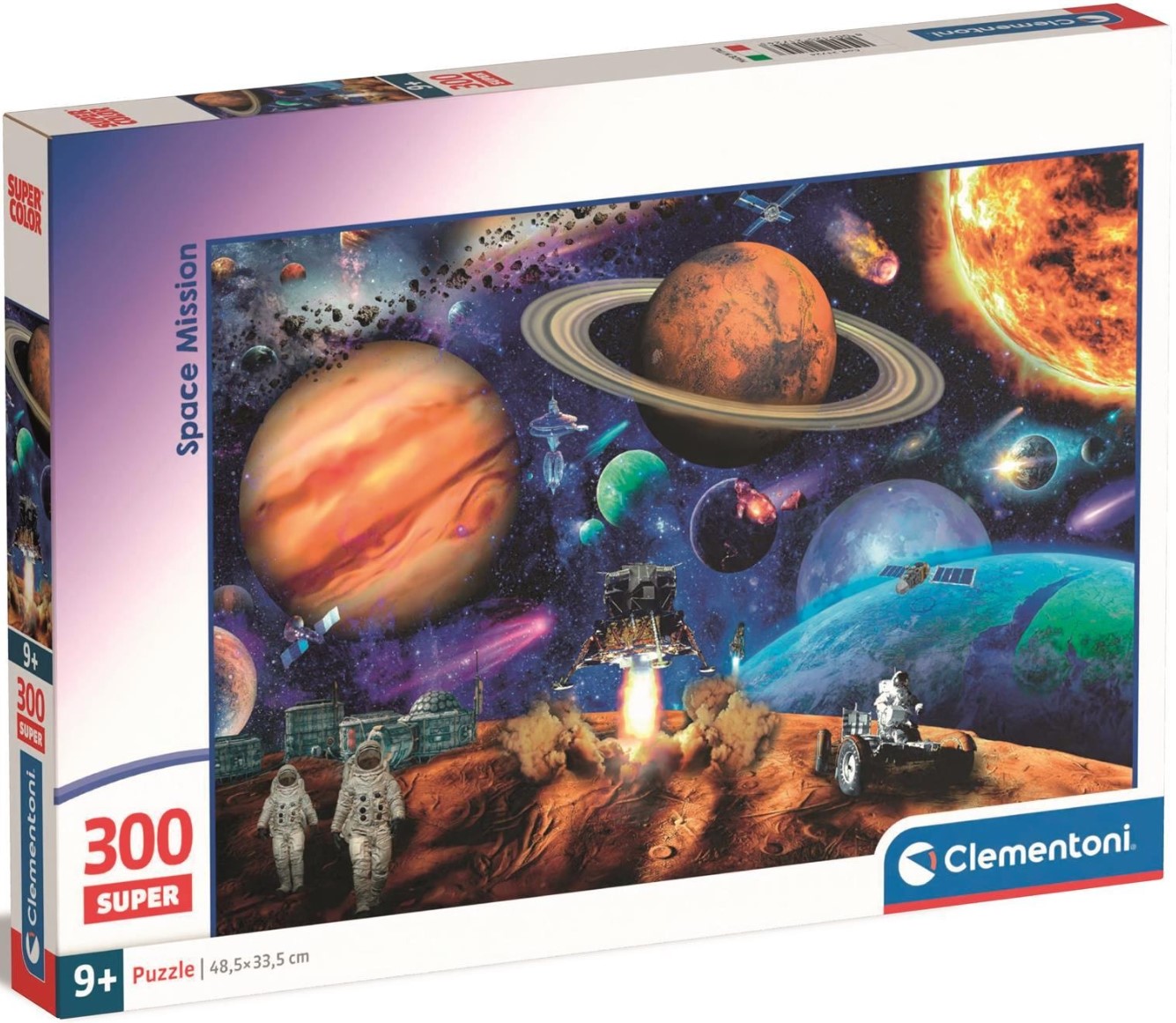 Puzzle Clementoni din 300 piese - Misiune spațială