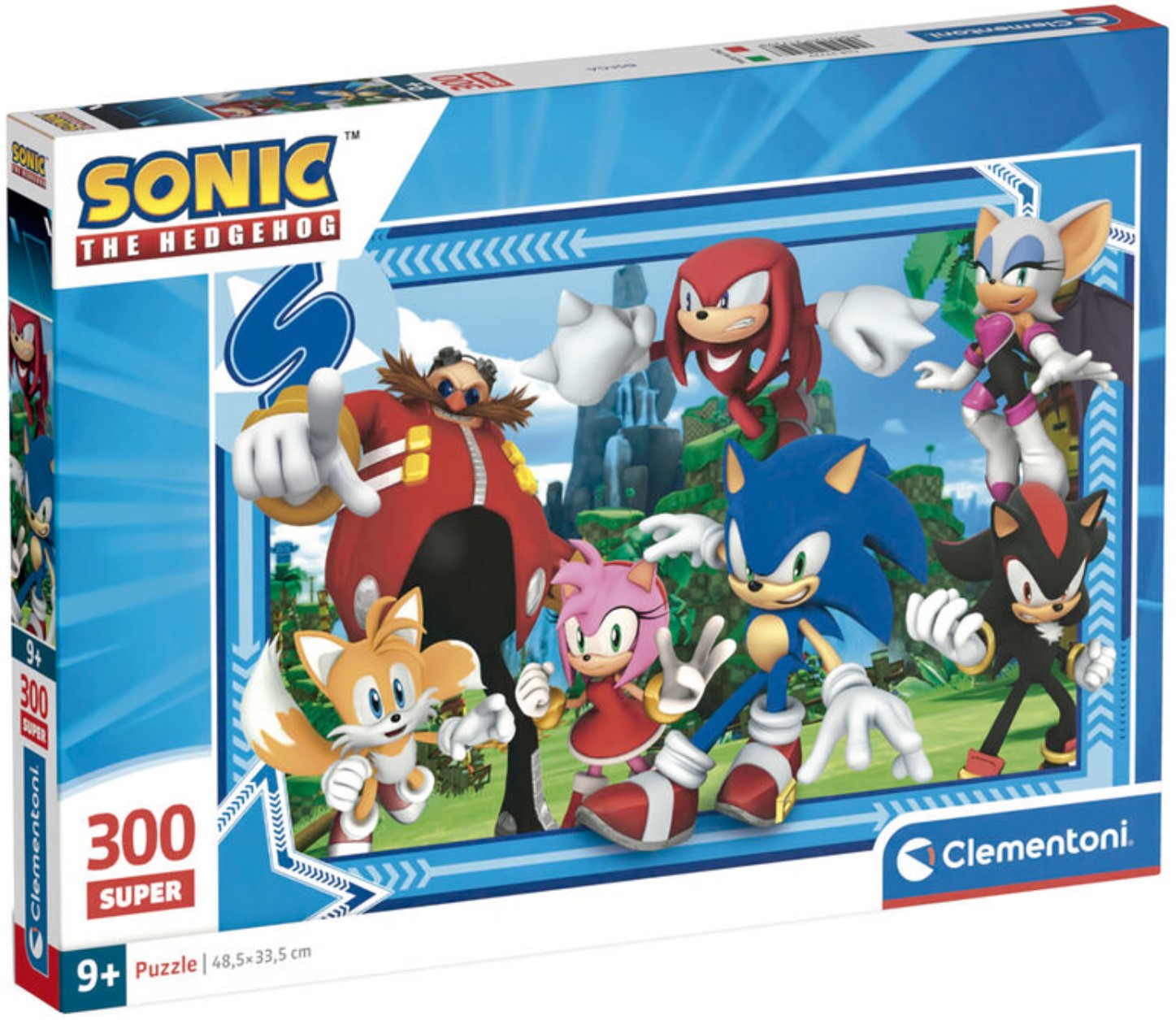 Puzzle Clementoni din 300 piese - Sonic
