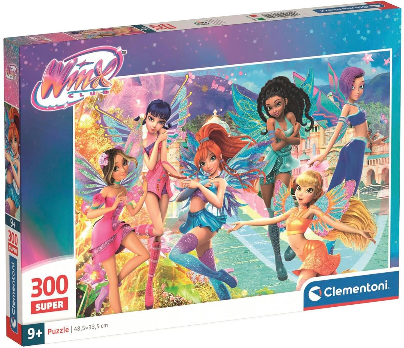 Puzzle Clementoni din 300 piese- Clubul Winx