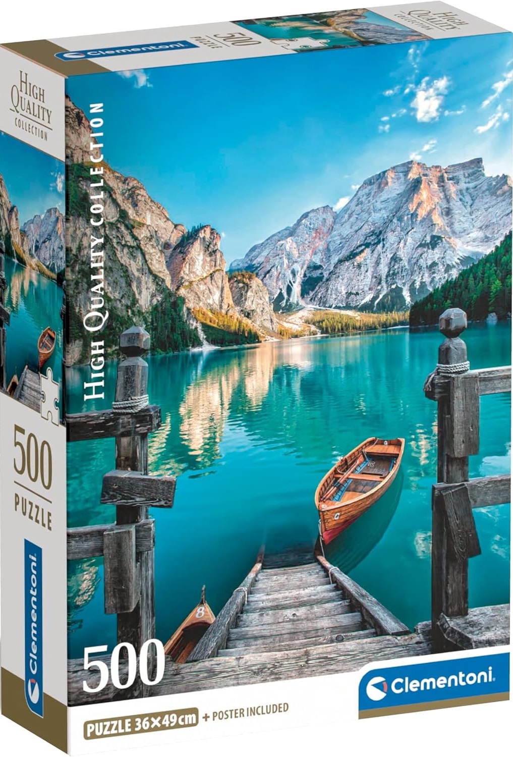 Puzzle Clementoni din 500 piese - Lacul Bryce