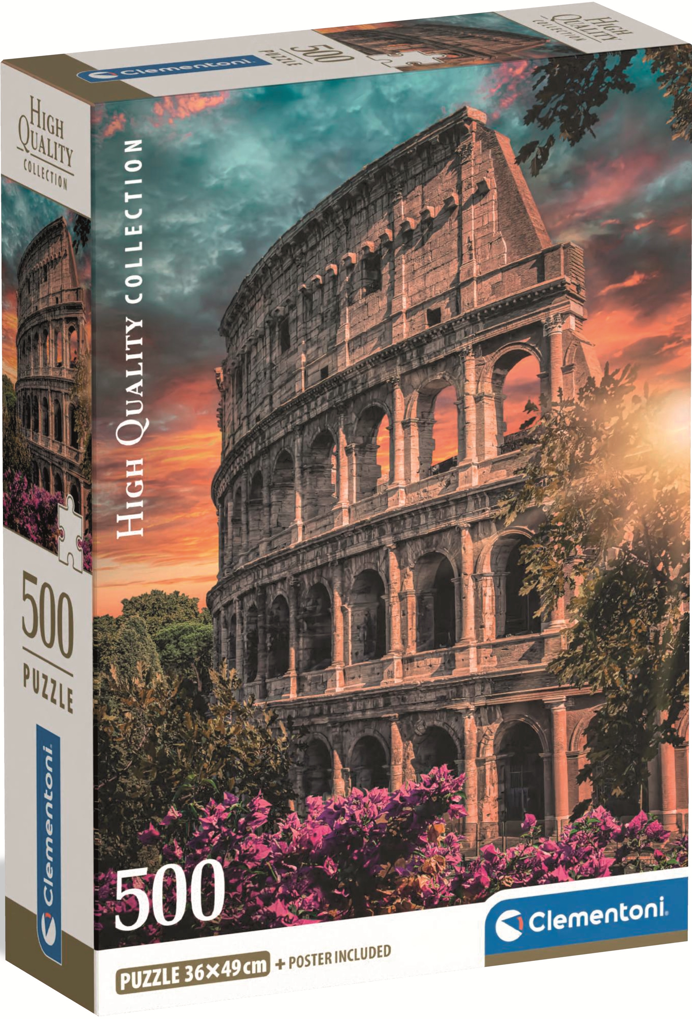 Puzzle Clementoni din 500 piese - Colosseumul