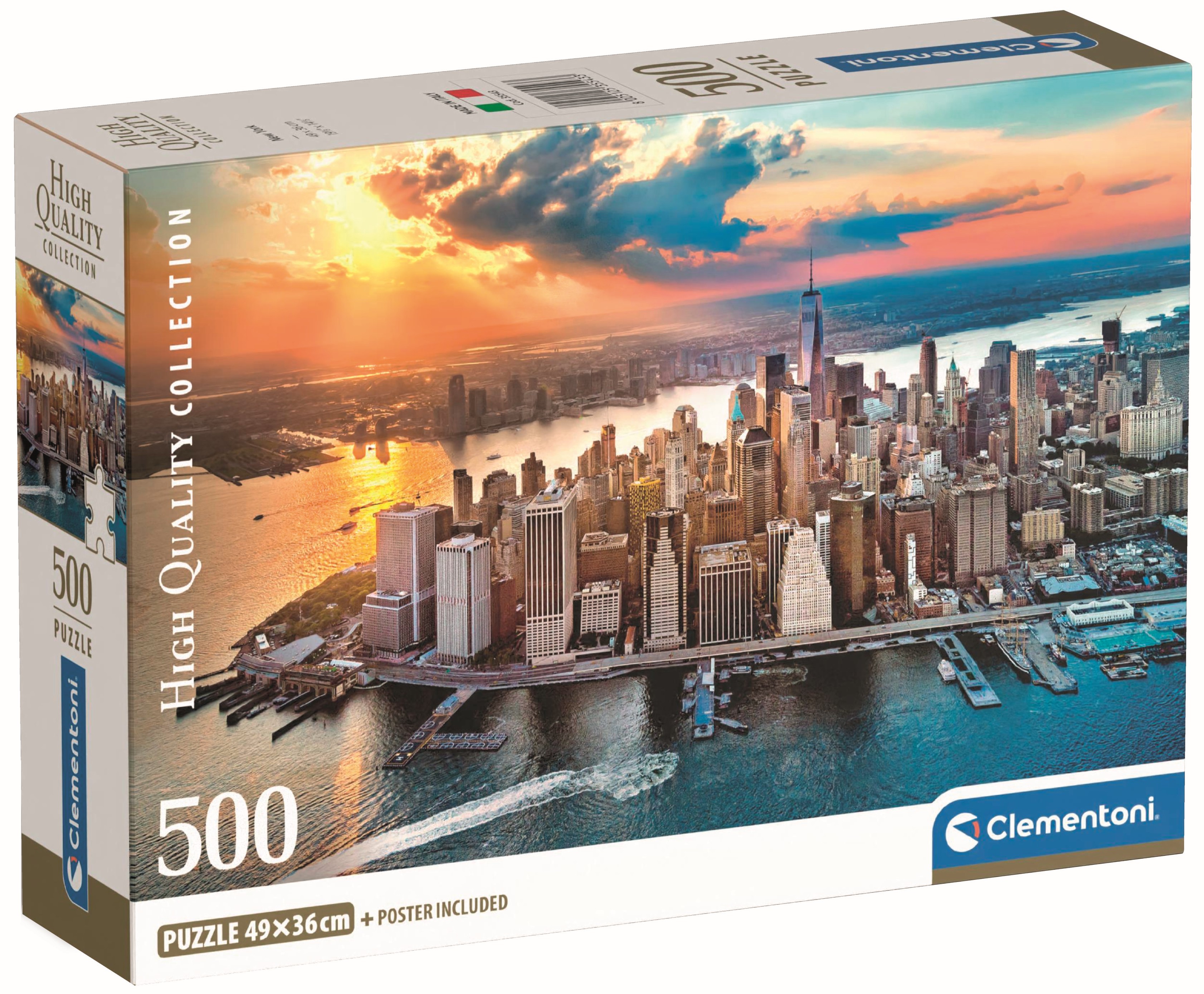Puzzle Clementoni din 500 piese - New York
