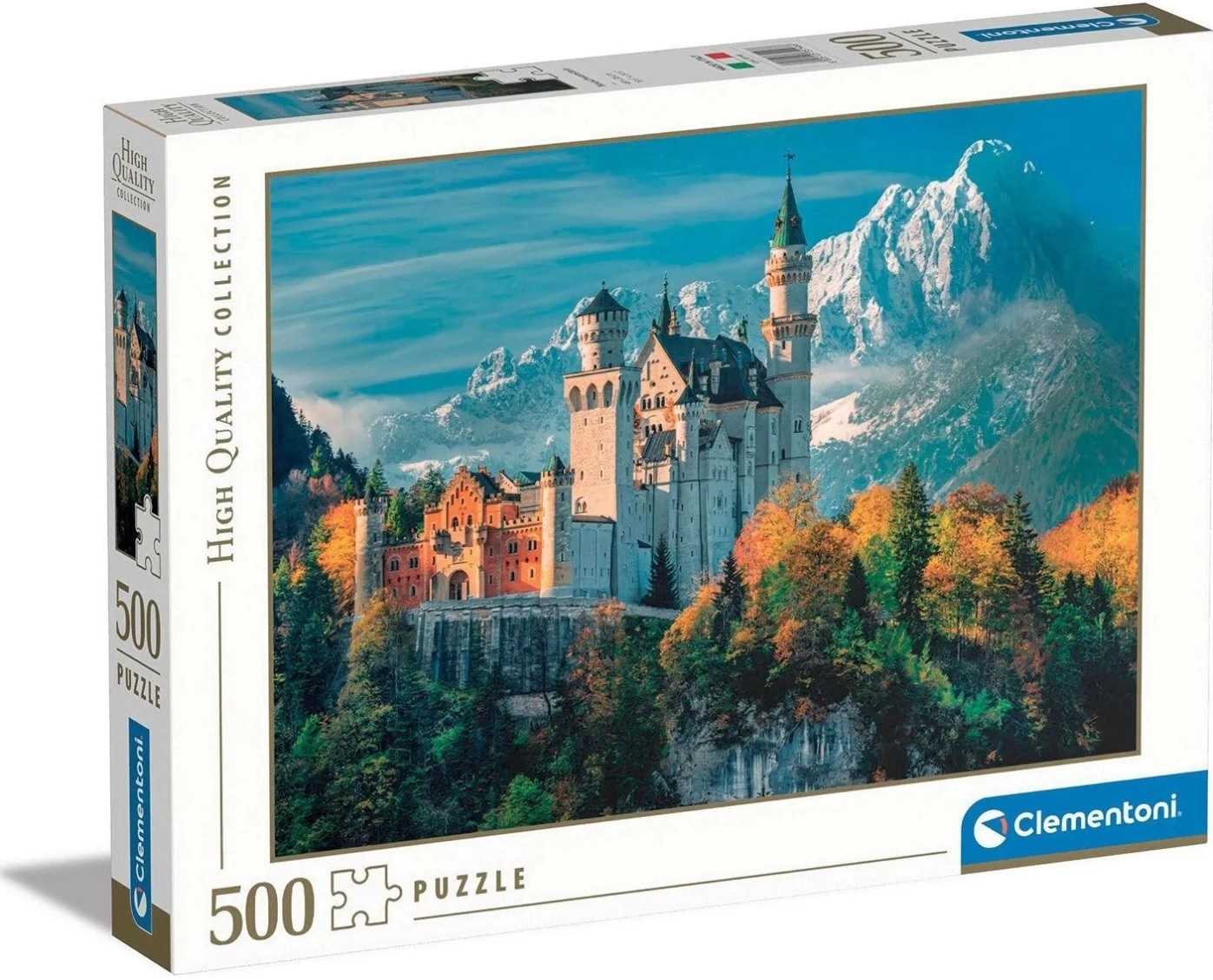 CASTLE 全シーズンセット Puzzle Clementoni din 500 de piese - Castelul Neuschwanstein