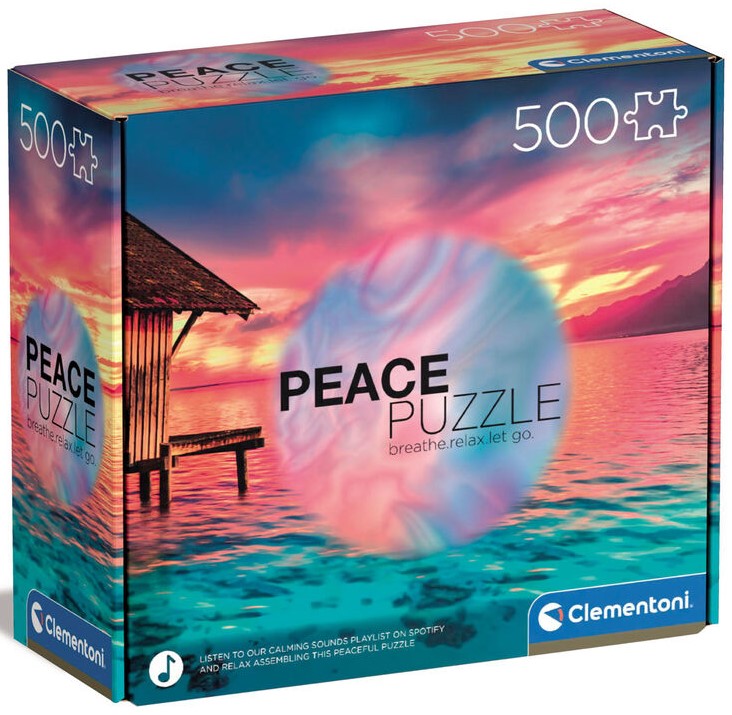 Puzzle Clementoni din 500 de piese - Viata de plaja