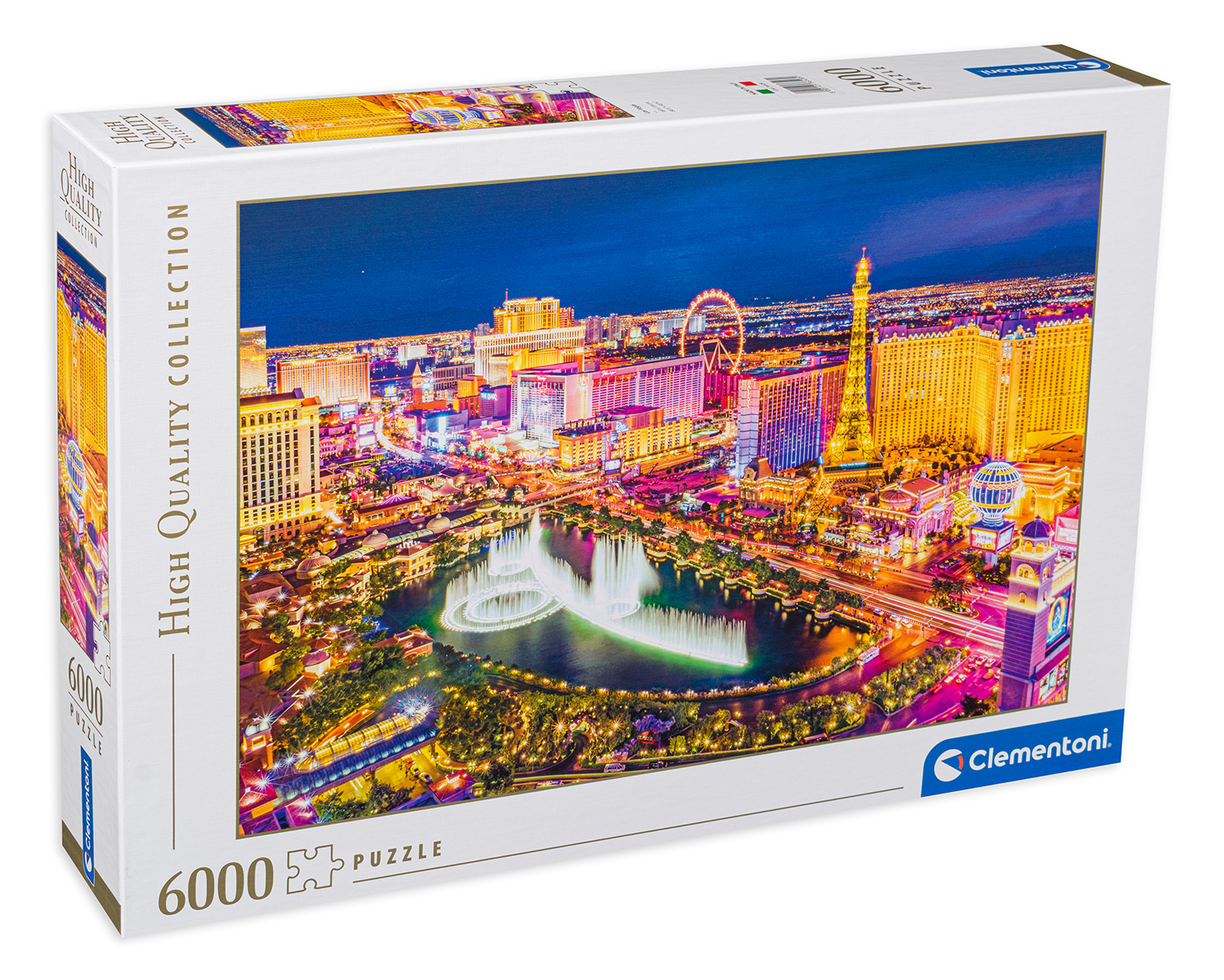 Puzzle Clementoni din 6000 de piese - Las Vegas