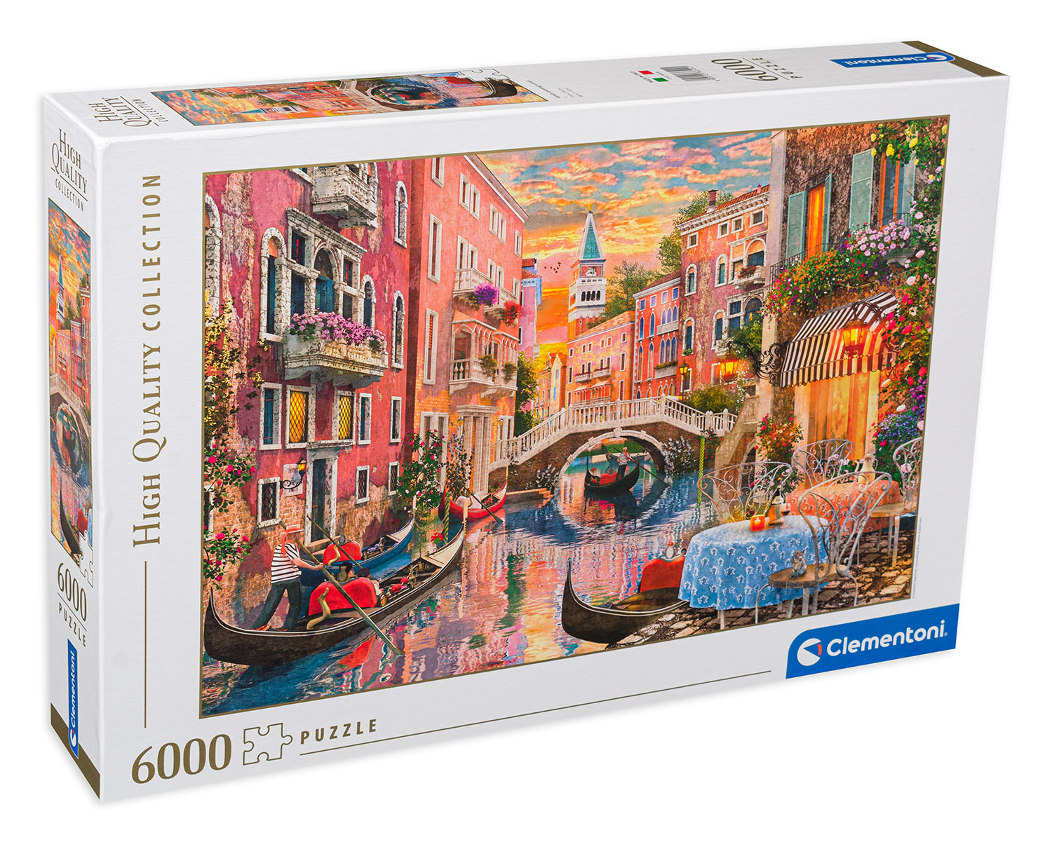 Puzzle Clementoni din 6000 de piese - Venetia la apus de soare, Dominic Davison
