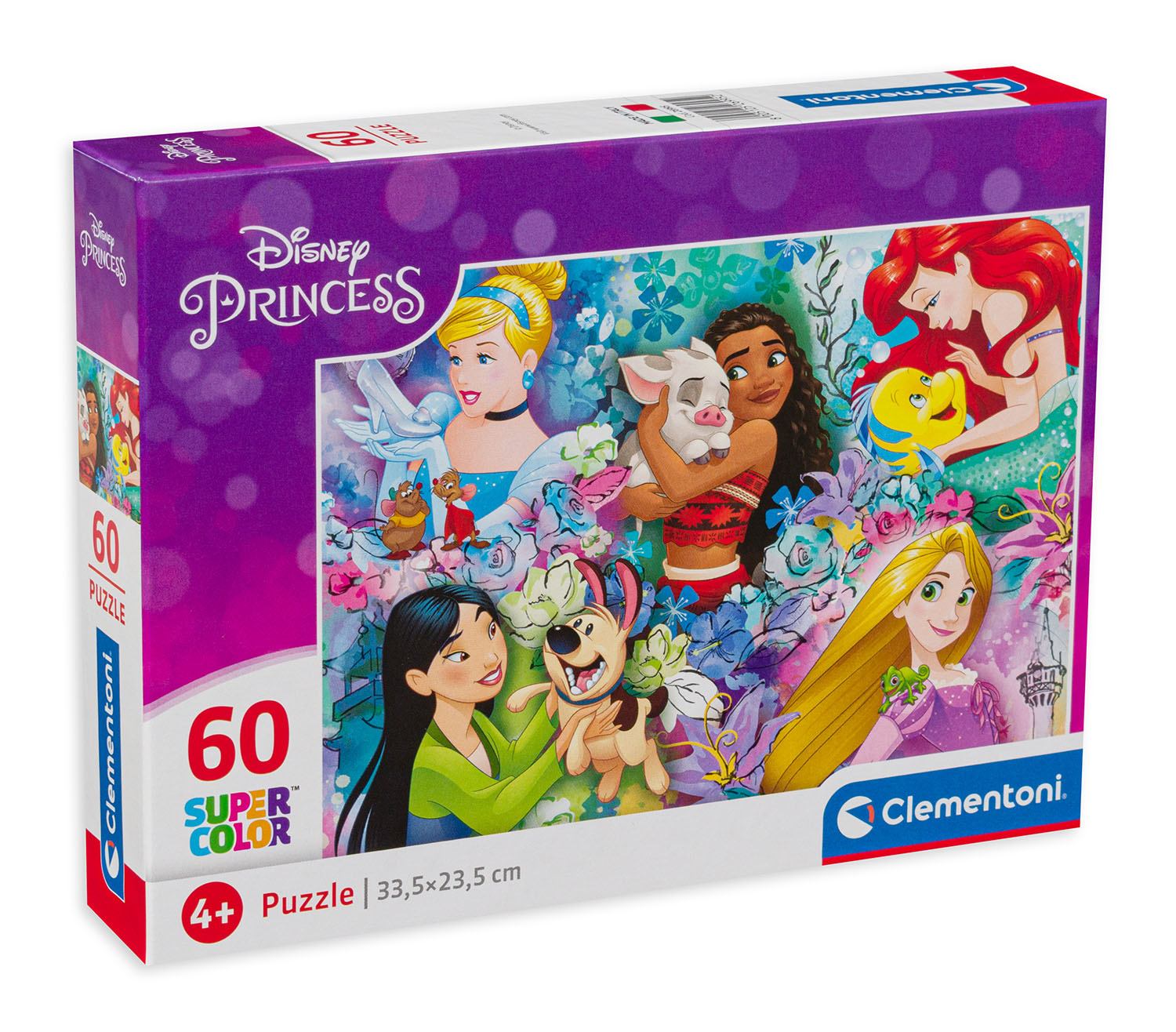 Puzzle Clementoni de 60 piese - Disney Princesses