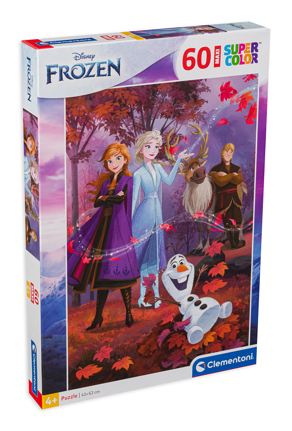 Puzzle Clementoni din 60 de piese - Regatul de Gheață