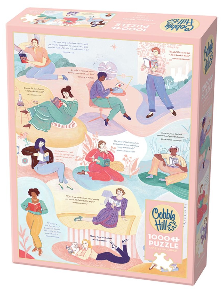 Puzzle Cobble Hill din 1000 de piese - Femei care citesc