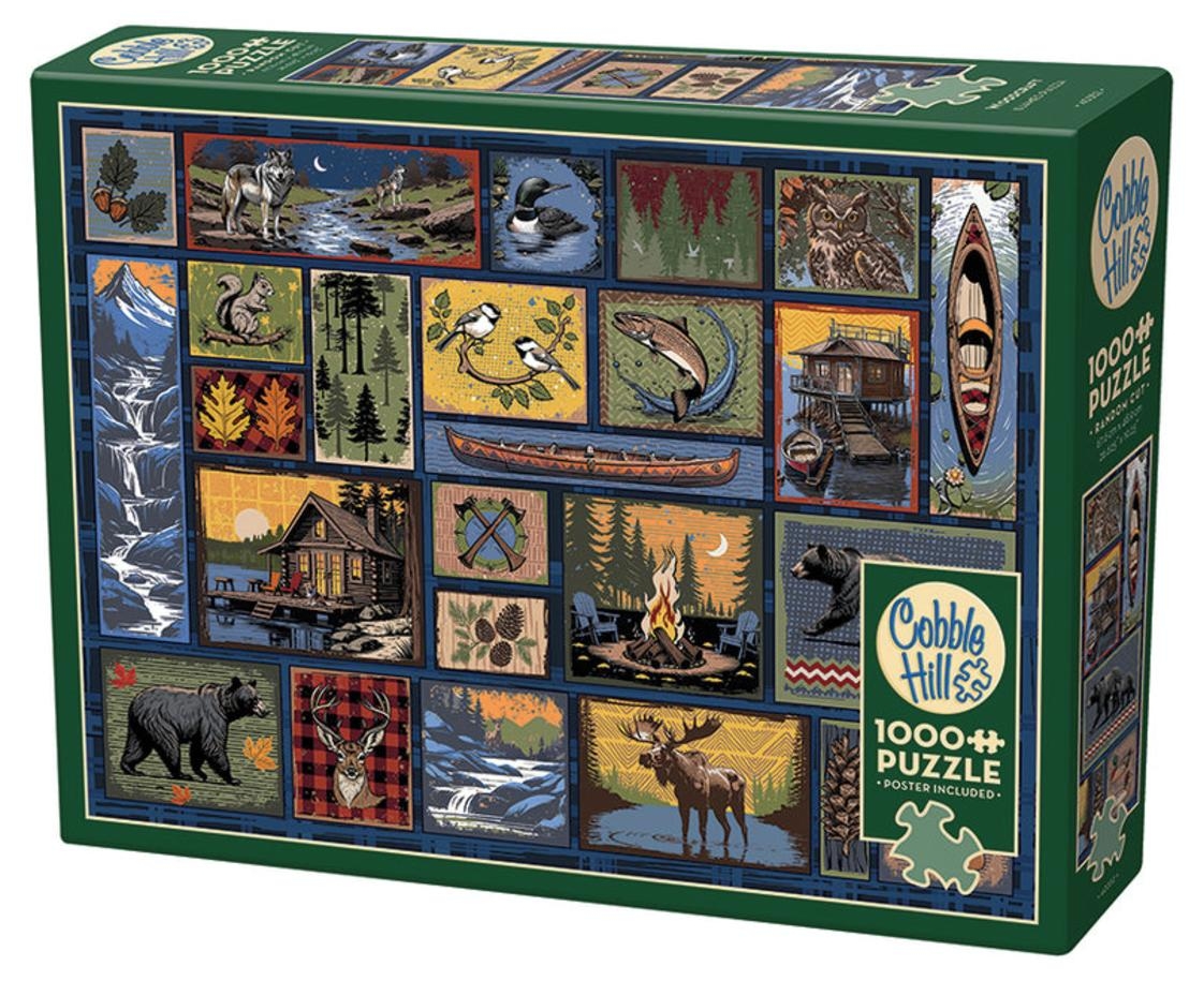 Puzzle Cobble Hill din 1000 de piese - Tâmplărie