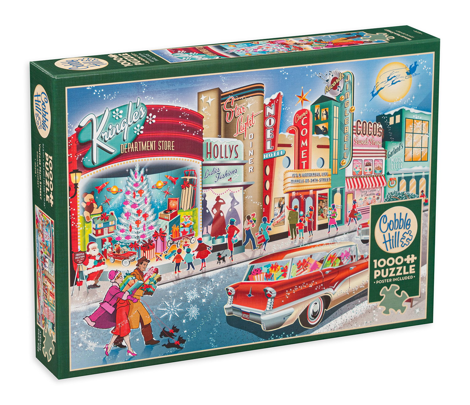Puzzle Cobble Hill din 1000 de piese - Bulevard principal